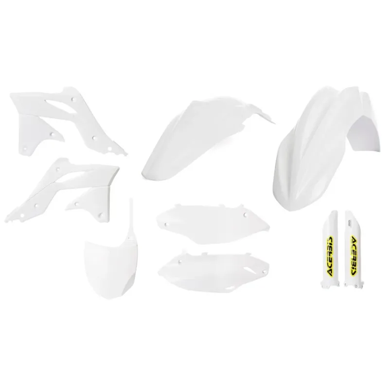 [ Acerbis ] Kit Plastique complet Full-Kit Kawasaki KXF 250 13-16, Blanc Biztonságos fizetés