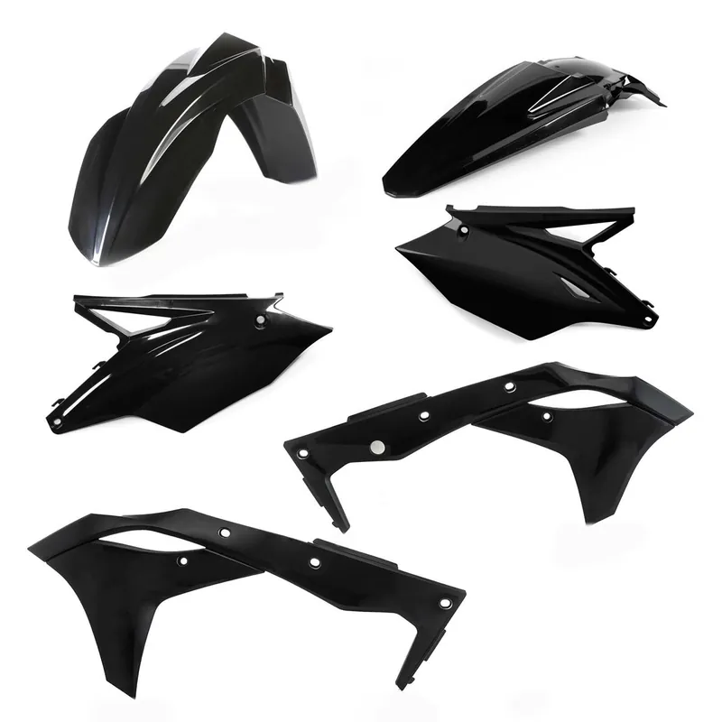 [ Acerbis ] Kit Plastique Kawasaki KX 250F ‘19, Noir Vedd meg most