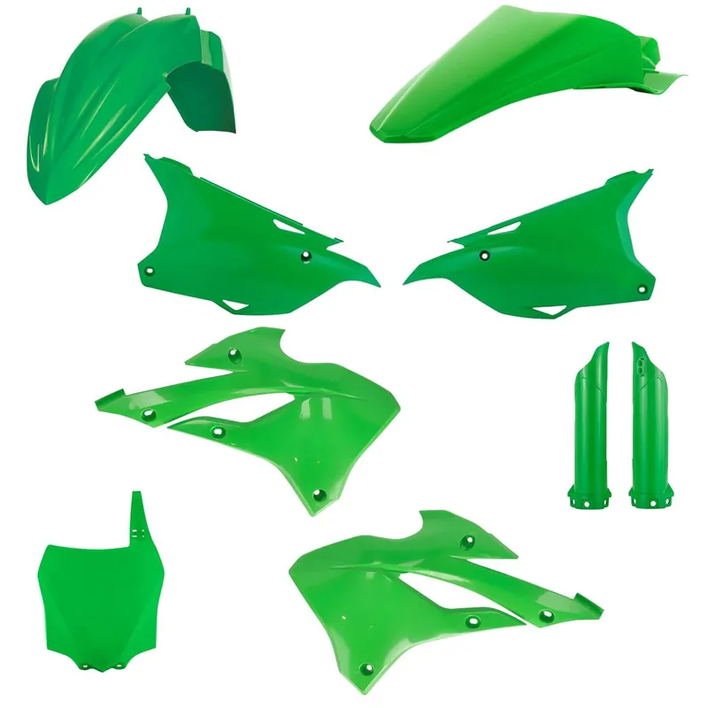 Árcsökkenés [ Acerbis ] Kit Plastique Full Kawasaki KX 85 22-, Vert