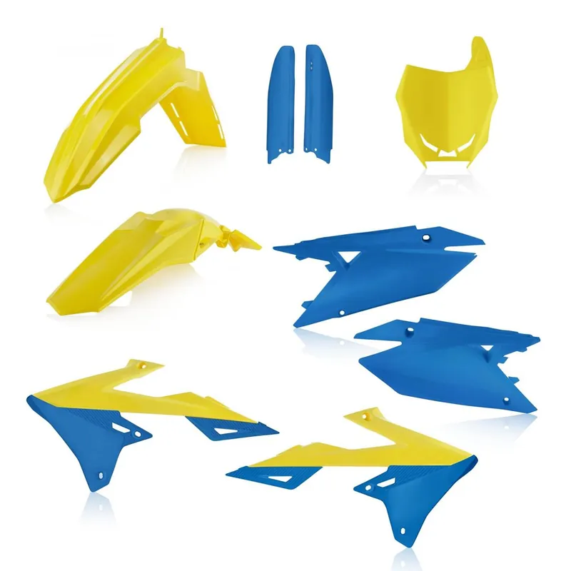 [ Acerbis ] Kit Plastique complet Full-Kit Suzuki RMZ 250 19-, RMZ 450 18-, Jaune/Bleu Kedvezményes ár