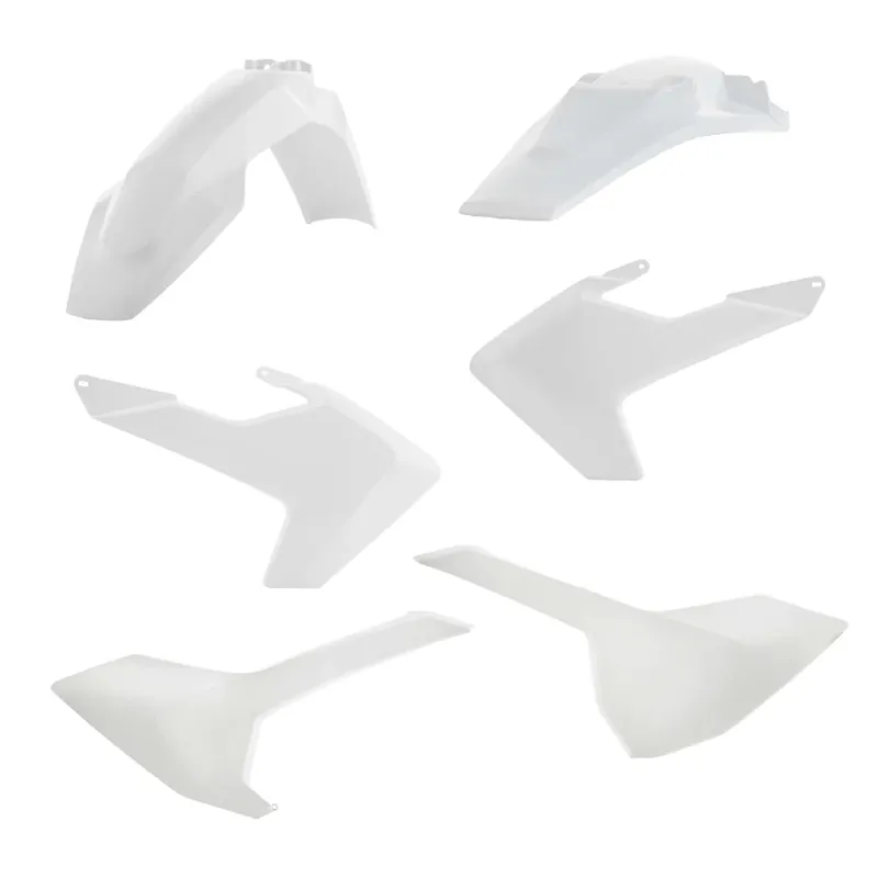 Korlátozott ajánlat [ Acerbis ] Kit Plastique Husqvarna TE/FE 17-19, Blanc