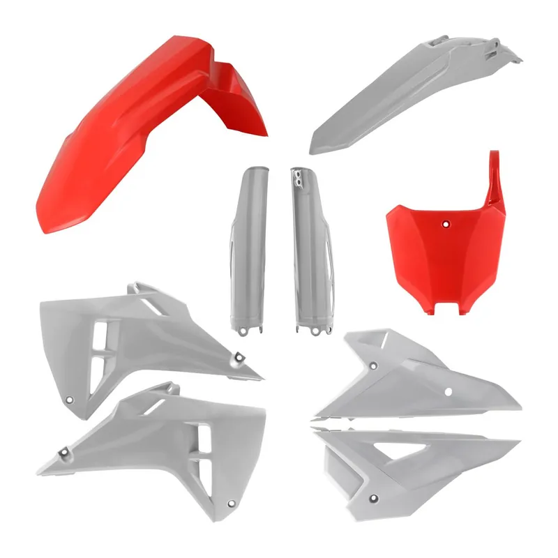Biztonságos vásárlás [ Acerbis ] Kit Plastique Full Honda CRF 250R/450R 25-, Rouge/Gris