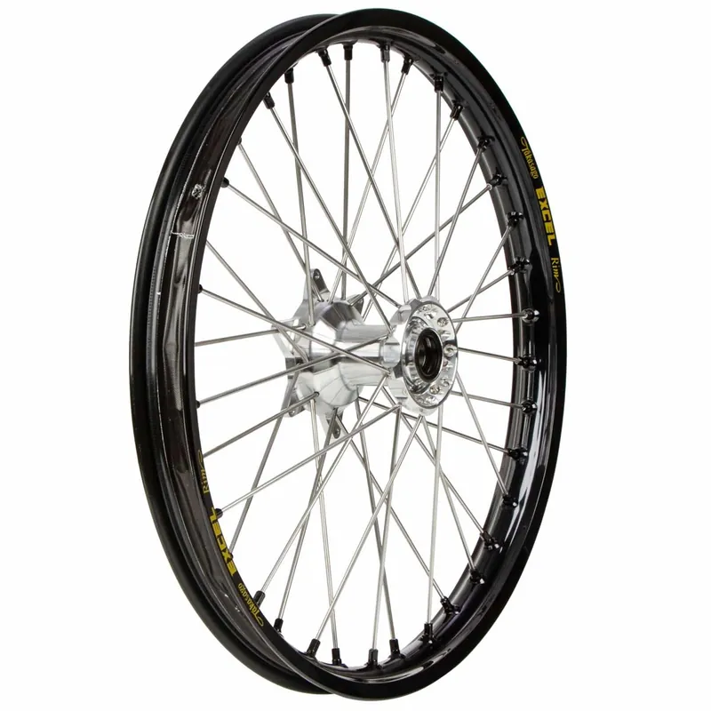 [ Haan Wheels ] Roue Avant Yamaha YZF 14-, Noir/Argent Kedvezmény