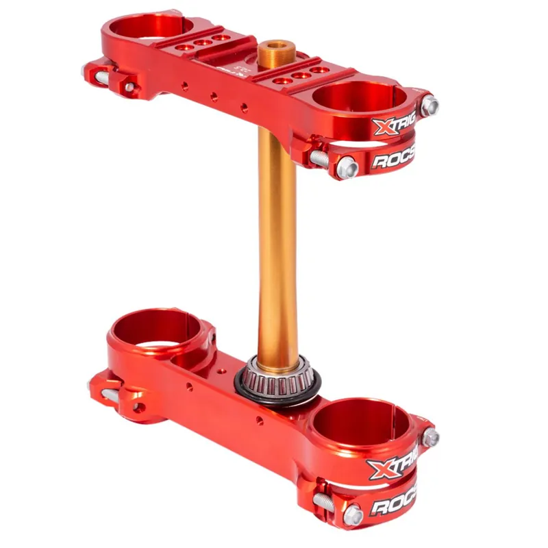 Szuper akció [ Xtrig ] Té de Fourche Rocs Tech Gas Gas EC 250/300 18-19, Rouge