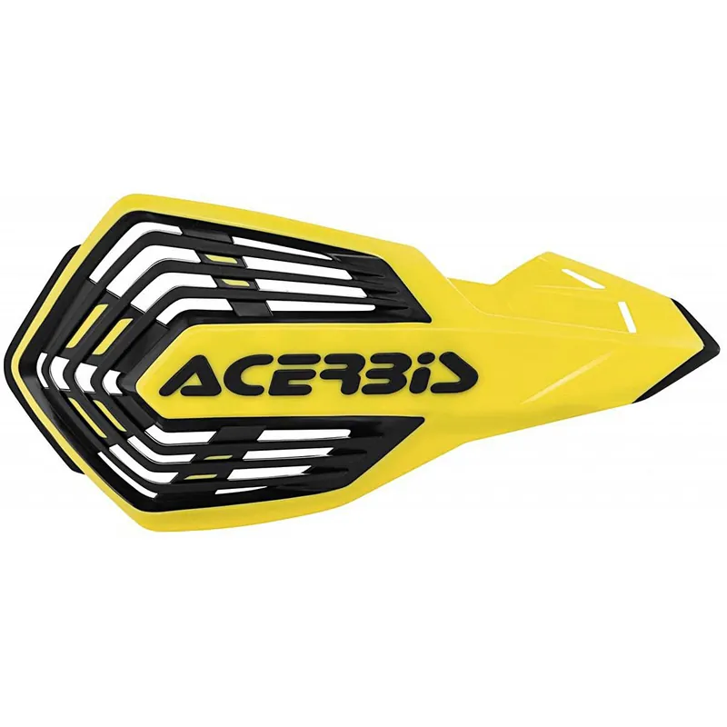 Szuper akció [ Acerbis ] Protège Mains X-Future Jaune/Noir, Kit de Montage inclus