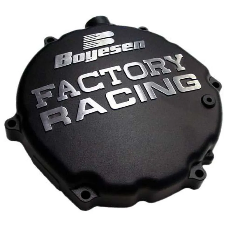 Vedd meg most [ Boyesen ] Couvercle de Carter d‘Embrayage Factory Kawasaki KX 250 05-07, Noir