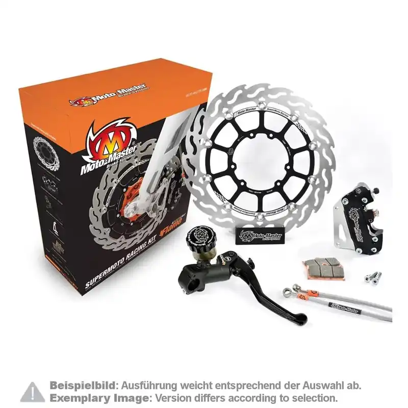 [ Moto-Master ] Kit de Disque de Frein Flame Supermoto Racing Suzuki RM-Z 450, 320 mm, Avant, without headlight Legnépszerűbb