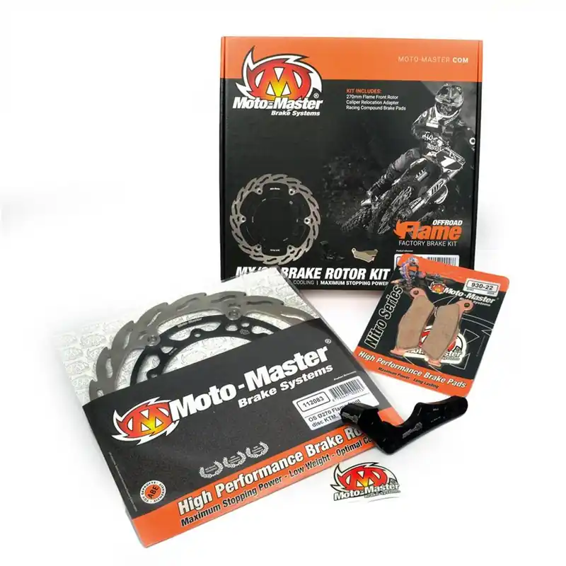 [ Moto-Master ] Kit de Disque de Frein Flame Oversize Yamaha YZ 125/250, YZ-F 250/450, 270 mm Szezonális akció