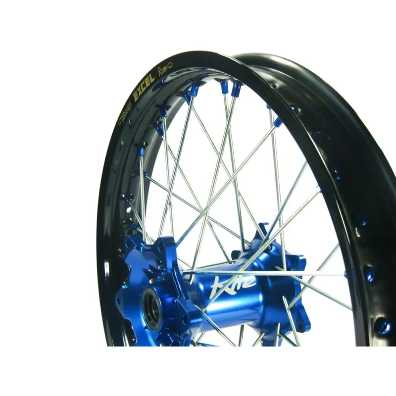 [ Kite Performance ] Roue Arrière MX-EN Elite Bleu, 2.15 x 19 Pouces, Yamaha YZF 250/450 09-20 Prémium