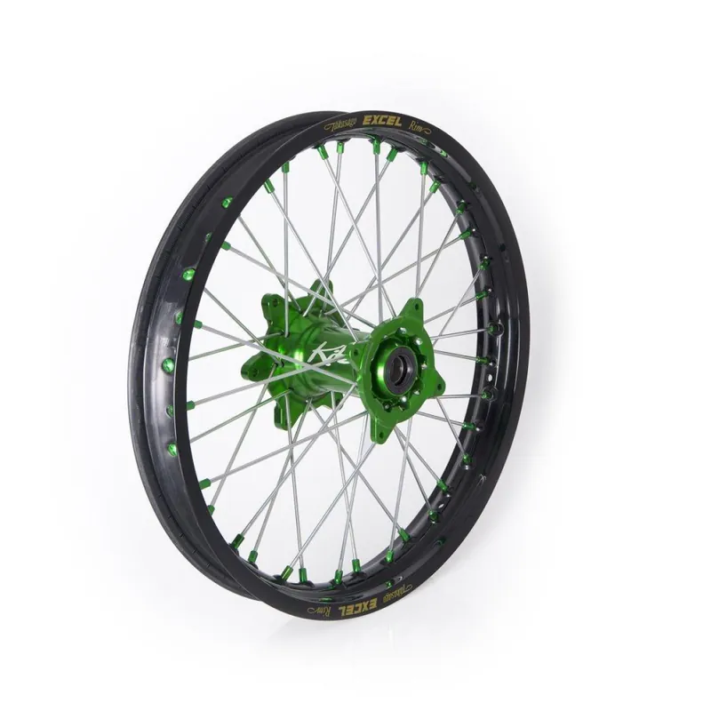 [ Kite Performance ] Roue Arrière MX-EN Elite Vert, 2.15 x 19 Pouces, Kawasaki KX 250, KXF 250/450 Korlátozott ajánlat