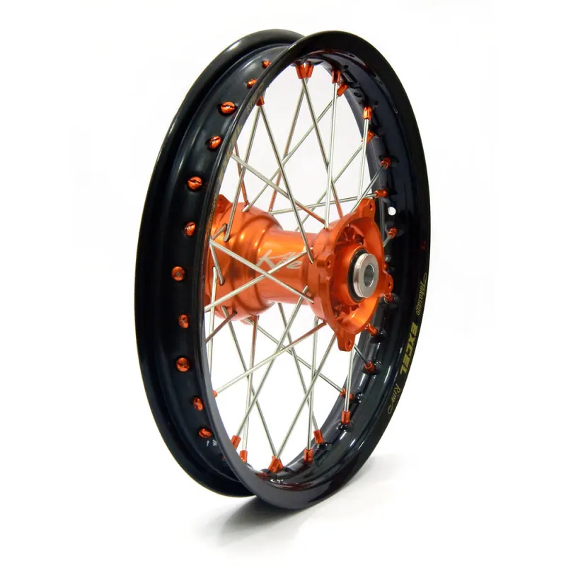 Szuper akció [ Kite Performance ] Roue Arrière MX-EN Elite Orange, 2.15 x 19 Pouces, KTM SX/SXF 13-