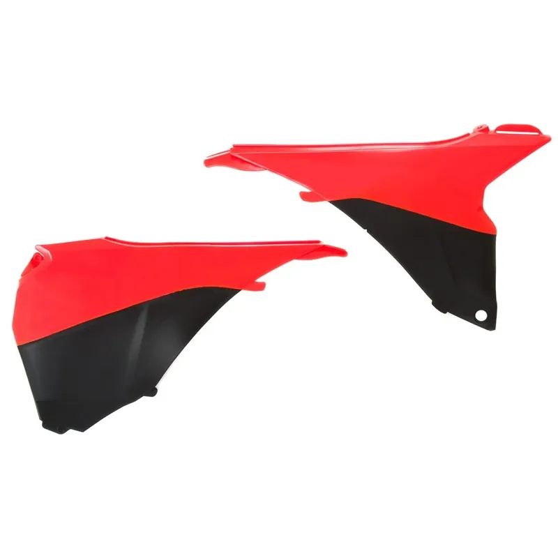 [ Acerbis ] Cache de la Boîte à Air Neon Orange/Noir, KTM SX 125/150/250/300, SX-F 250/350/450 13-15 Azonnali szállítás
