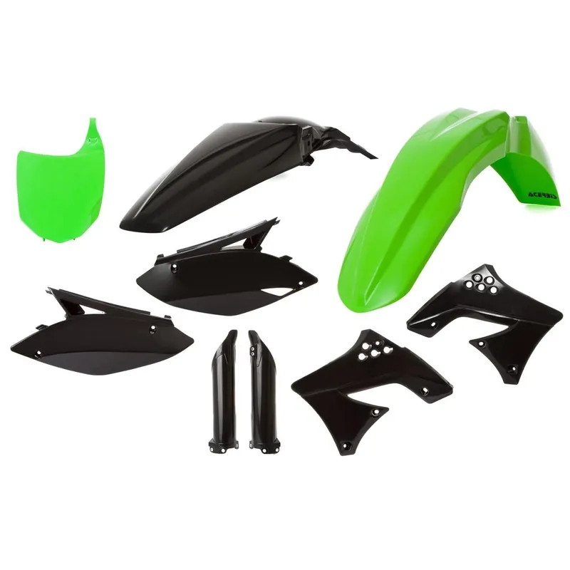 [ Acerbis ] Kit Plastique complet Full-Kit Kawasaki KXF 250 09-12, Factory Ne maradj le