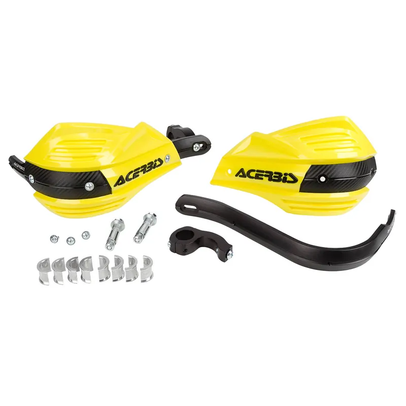 Gyors szállítás [ Acerbis ] Protège Mains X-Factor Jaune, Kit de Montage inclus