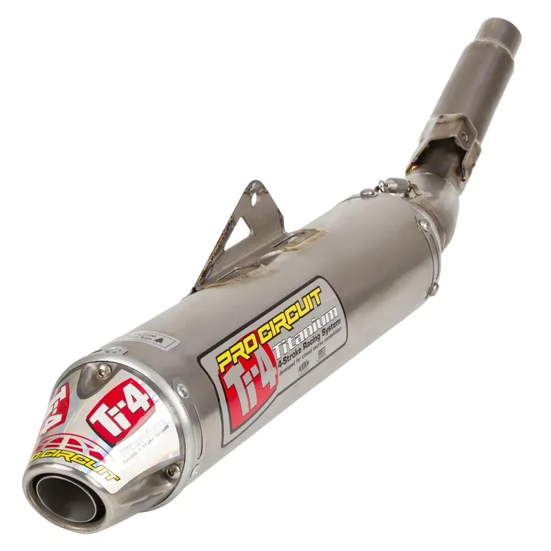 Kiárusítás [ Pro Circuit ] Silencieux TI-4 Slip On Yamaha YZF 250 2006, Titane/Titane/Titane