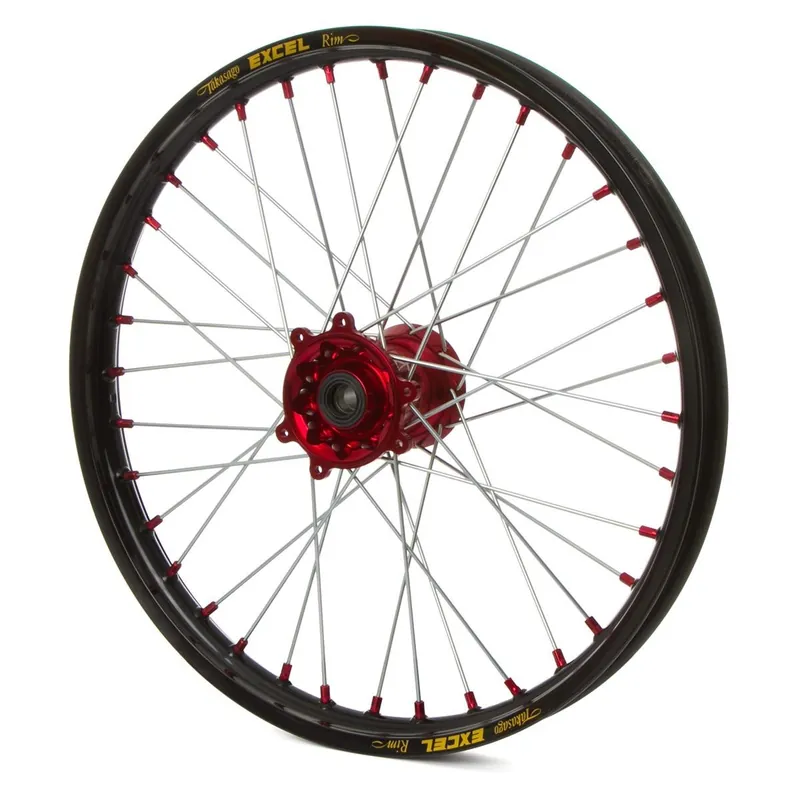 Outlet [ Kite Performance ] Roue Avant MX-EN Elite Rouge, 1.60 x 21 Pouces, Honda CR 125/250, CRF 250/450