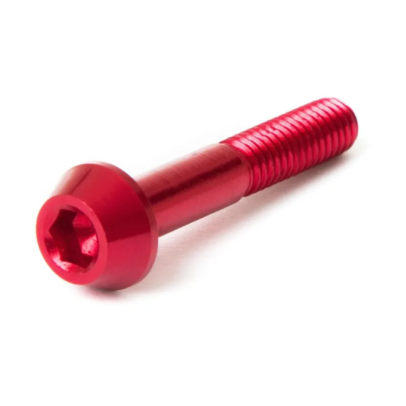 [ DRC ] Boulons Hexagonales M6 x 35 mm, Red, 20-Pack Végkiárusítás