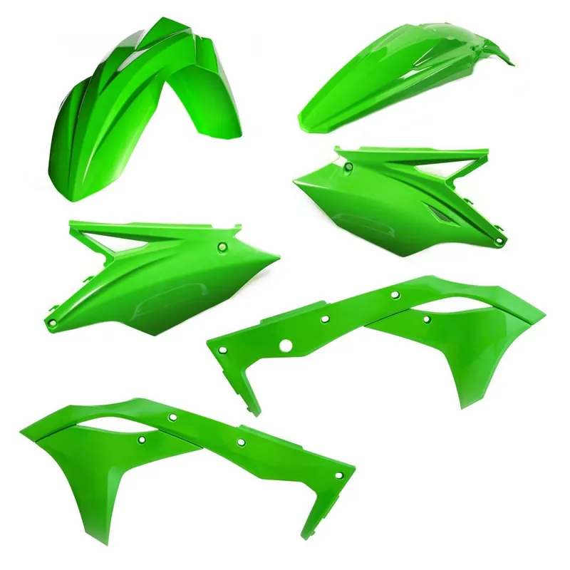 [ Acerbis ] Kit Plastique Kawasaki KXF 450 2018, Vert Olcsó