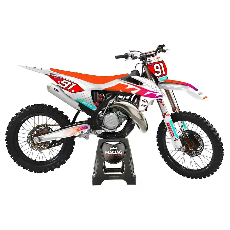 Végkiárusítás [ Maciag Offroad ] Kit Déco Race 24 KTM SX 150 19-