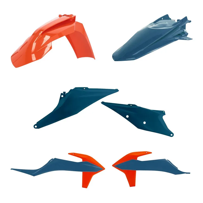 Olcsó [ Acerbis ] Kit Plastique KTM EXC/EXC-F 20-, Bleu/Orange