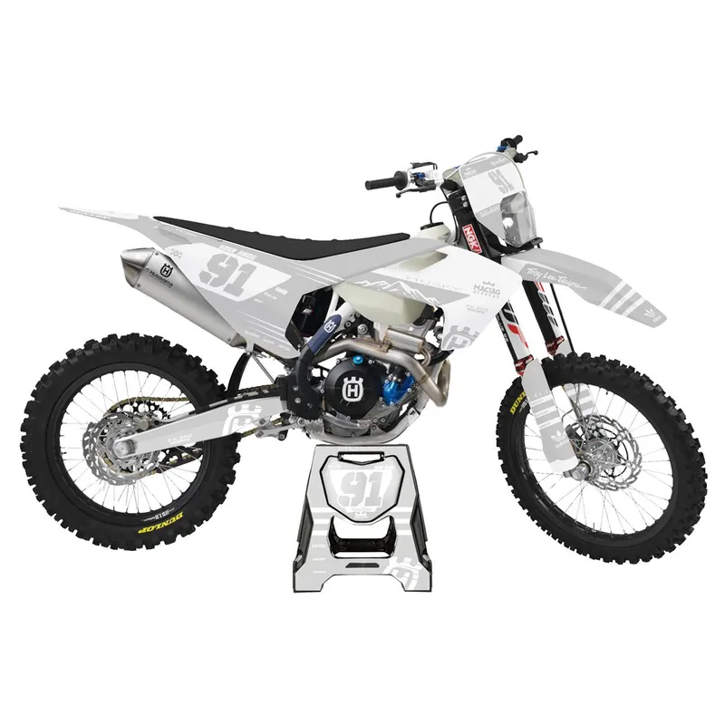 Azonnali szállítás [ Maciag Offroad ] Kit Déco Race 2 Husqvarna FE 350 17-19