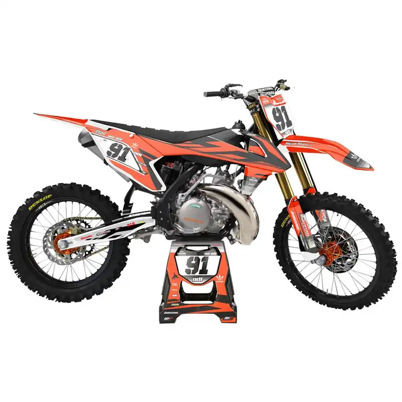 Azonnali szállítás [ Maciag Offroad ] Kit Déco Race 7 KTM SX 250 17-18