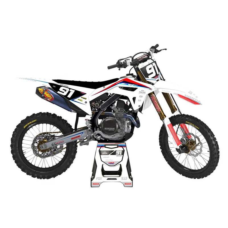 Azonnali szállítás [ Maciag Offroad ] Kit Déco Race 2 Honda CRF 450R 21-24