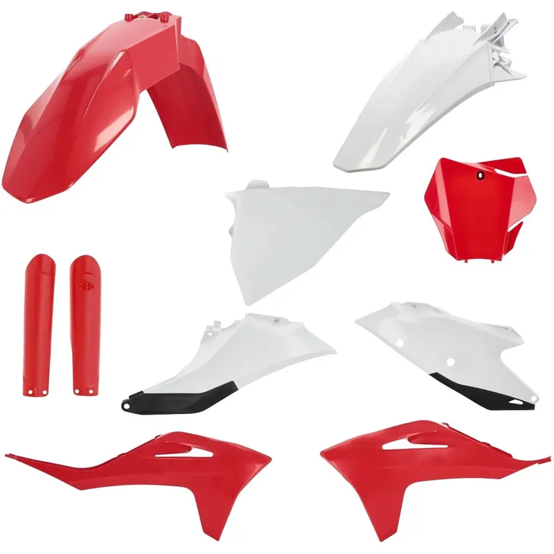 Kedvezményes ár [ Acerbis ] Kit Plastique complet Full-Kit Gas Gas MC/MCF 21-, Rouge/Blanc