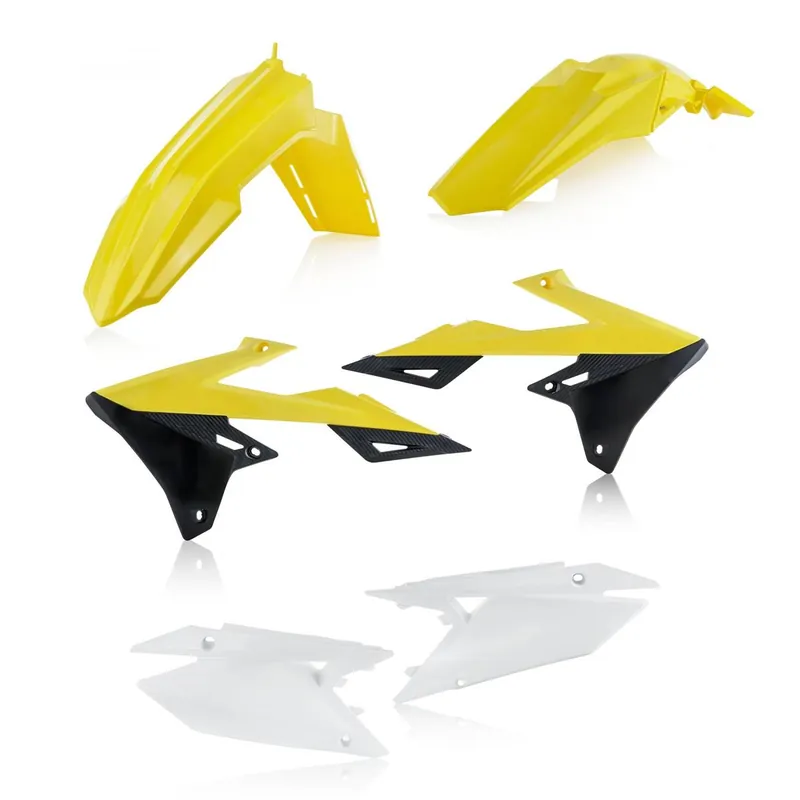 [ Acerbis ] Kit Plastique Suzuki RMZ 250 2019, Jaune/Noir/Blanc Original Gyors szállítás