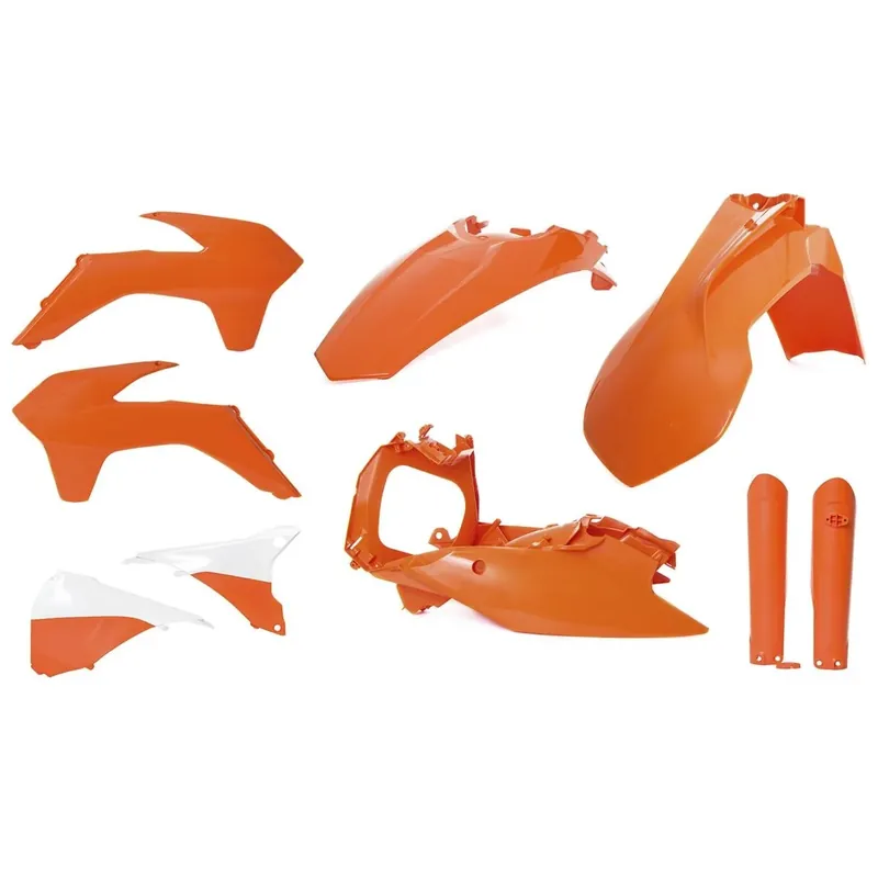 Ne maradj le [ Acerbis ] Kit Plastique complet Full-Kit KTM EXC 125/200/250/300, EXC-F 250/350/450/500 2016, Orange