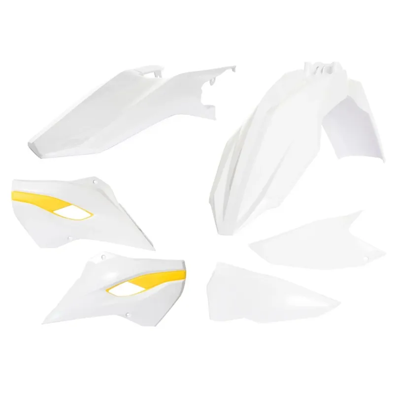 Újdonság [ Acerbis ] Kit Plastique Husqvarna TE/FE 2015, Replica, Blanc