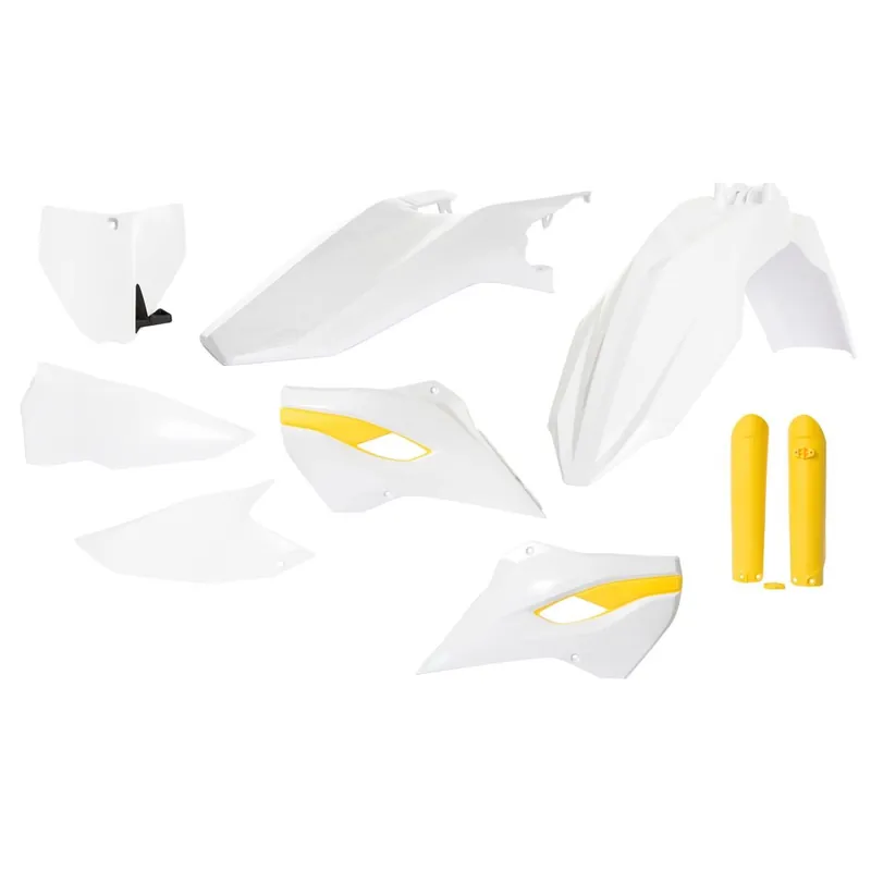 Legnépszerűbb [ Acerbis ] Kit Plastique complet Full-Kit Husqvarna TC/FC 2015, Replica, Blanc