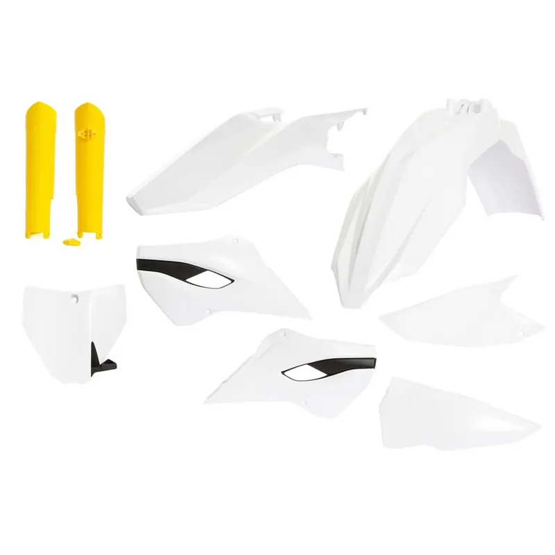 Biztonságos fizetés [ Acerbis ] Kit Plastique complet Full-Kit Husqvarna TC/FC 2014, Replica, Blanc