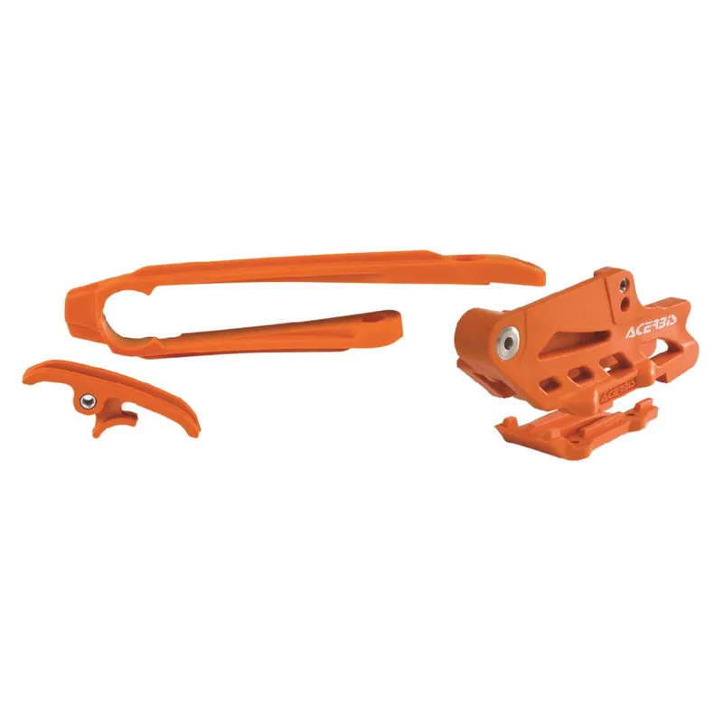 Népszerű [ Acerbis ] Kit Patin + Guide Chaîne Orange, KTM EXC/EXC-F 12-16