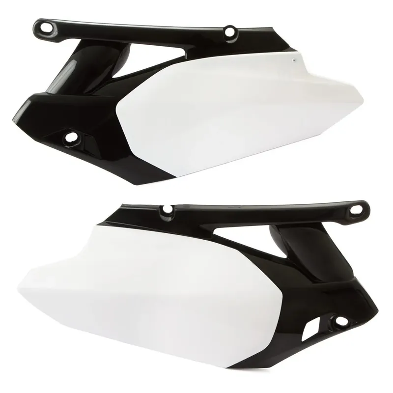 Csak ma [ Acerbis ] Plaques Latérales Yamaha YZF 450 10-13, Blanc/Noir
