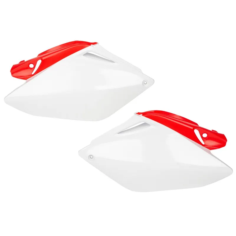 [ Acerbis ] Plaques Latérales Honda CRF 250 06-09, Rouge/Blanc Kihagyhatatlan ajánlat