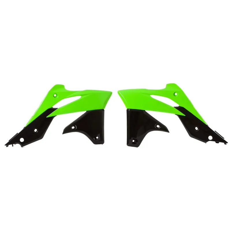 Kedvezmény [ Acerbis ] Ouie de Radiateur Kawasaki KXF 250 13-16, Vert/Noir