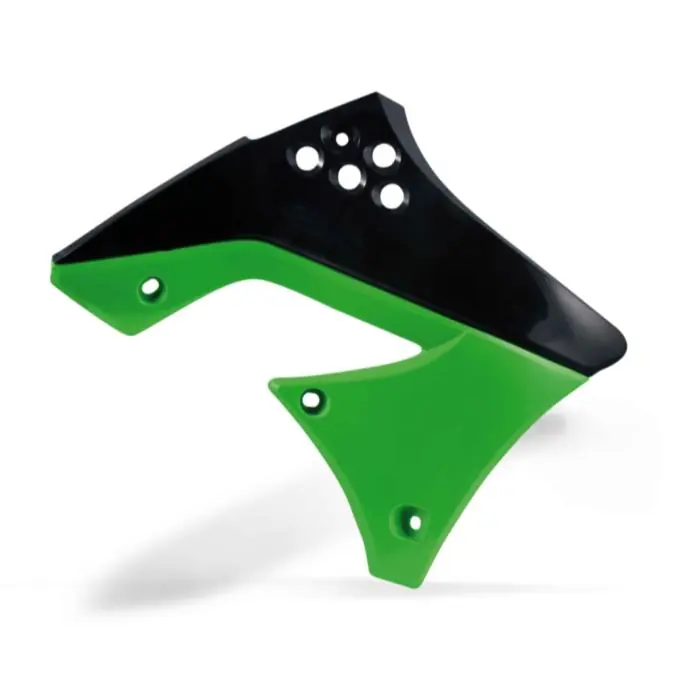 [ Acerbis ] Ouie de Radiateur Kawasaki KXF 250 09-12, Noir/Vert Vásárlói kedvenc