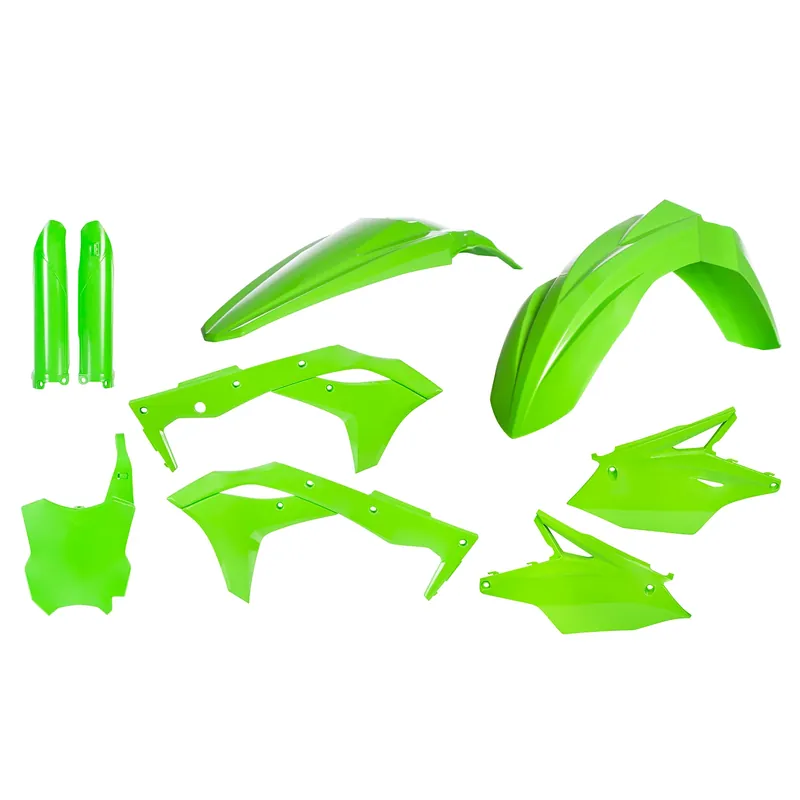 Legkelendőbb [ Acerbis ] Kit Plastique complet Full-Kit Kawasaki KXF 250 17-20, Vert