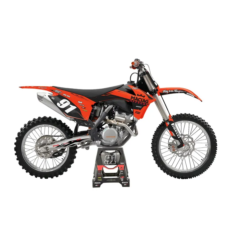 [ Maciag Offroad ] Kit Déco Race 20 KTM SX-F 250 11-12 Prémium