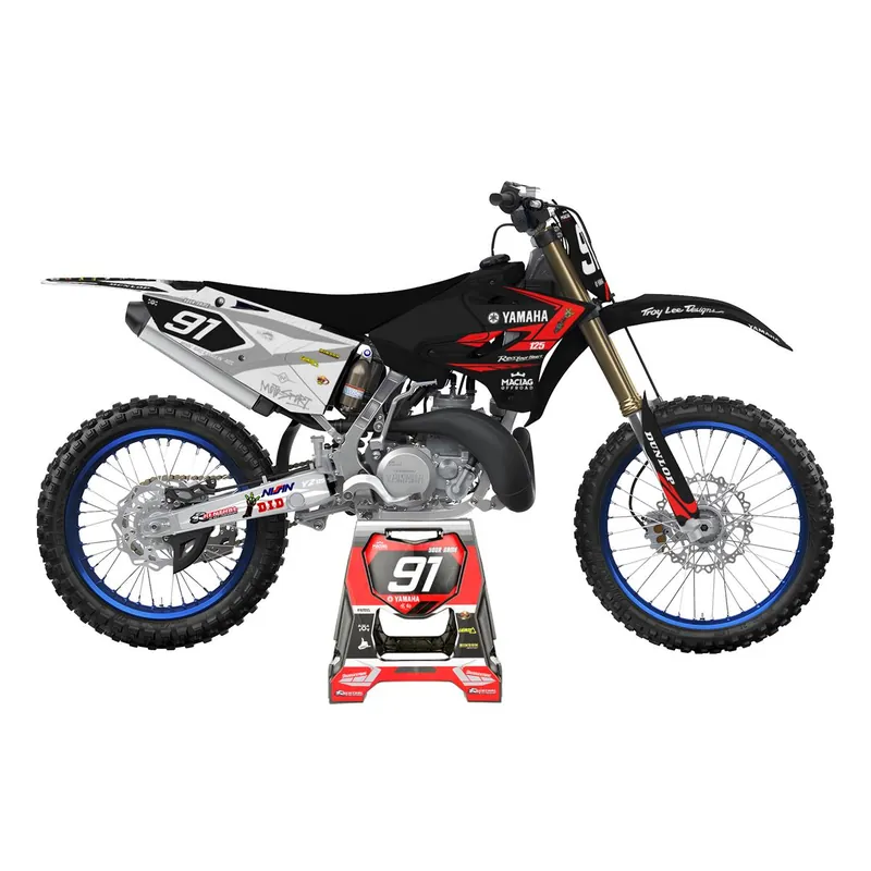 Végkiárusítás [ Maciag Offroad ] Kit Déco Race 19 Yamaha YZ 125 15-21