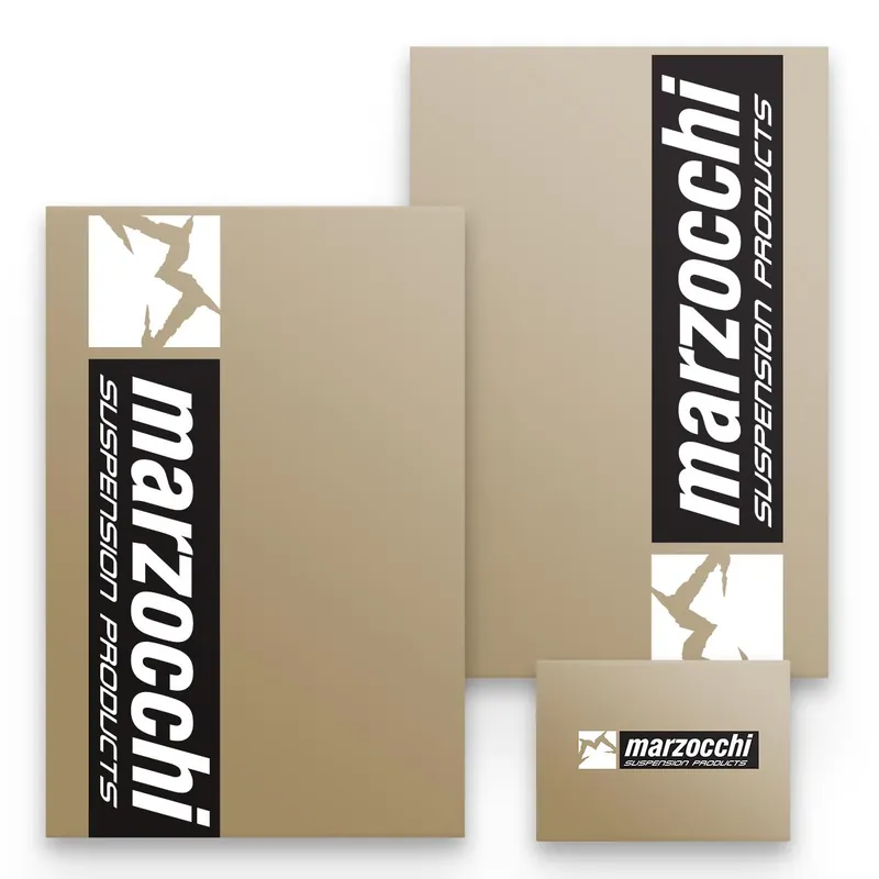 [ Maciag Offroad ] Autocollants de Protection de Fourche Marzocchi, Noir/Blanc, Transparent Bestseller
