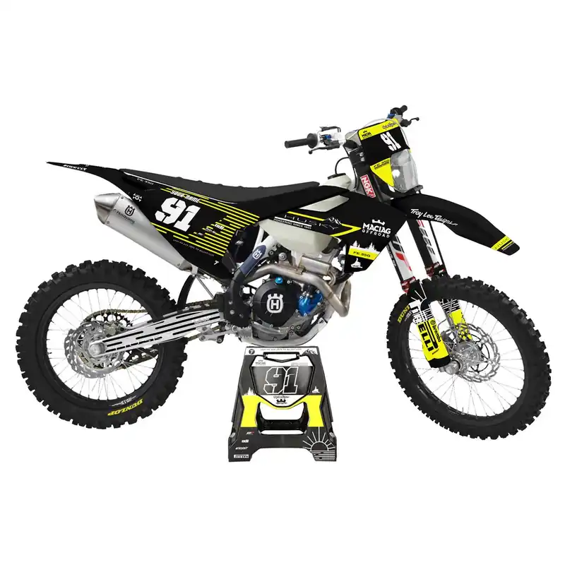 [ Maciag Offroad ] Kit Déco Race 18 Husqvarna FE 350 17-19 Népszerű