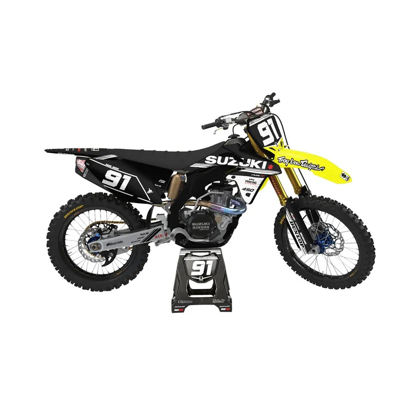 Expressz szállítás [ Maciag Offroad ] Kit Déco Race 4 Suzuki RMZ 450 08-17