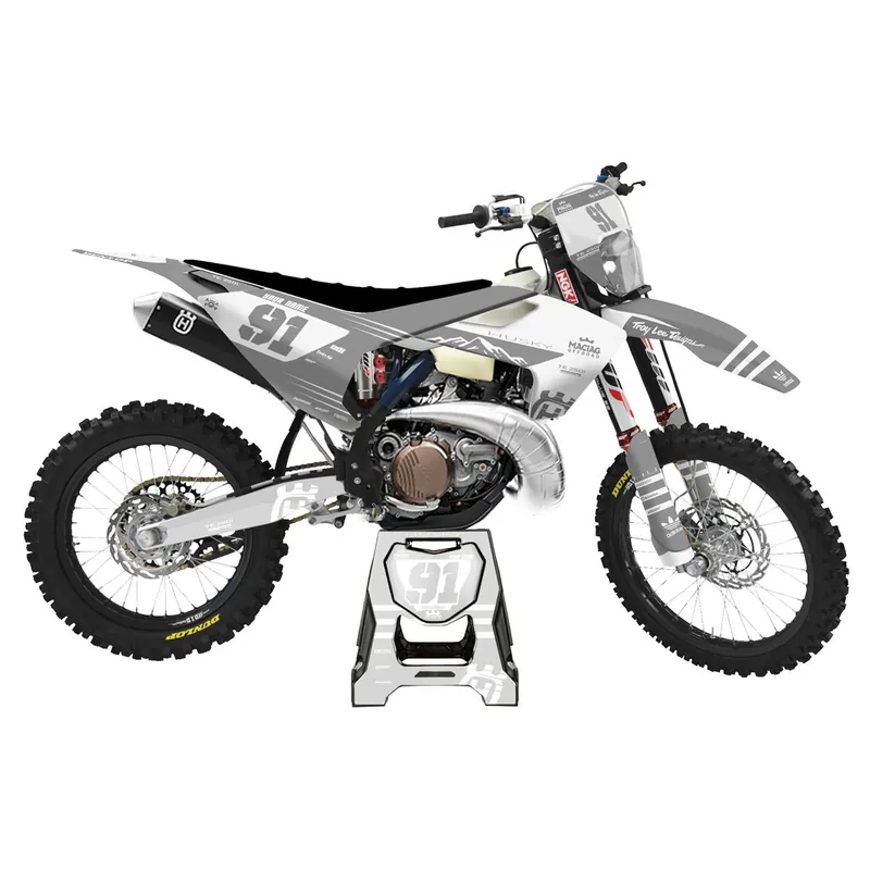 [ Maciag Offroad ] Kit Déco Race 2 Husqvarna TE 250i 18-19 Ne maradj le
