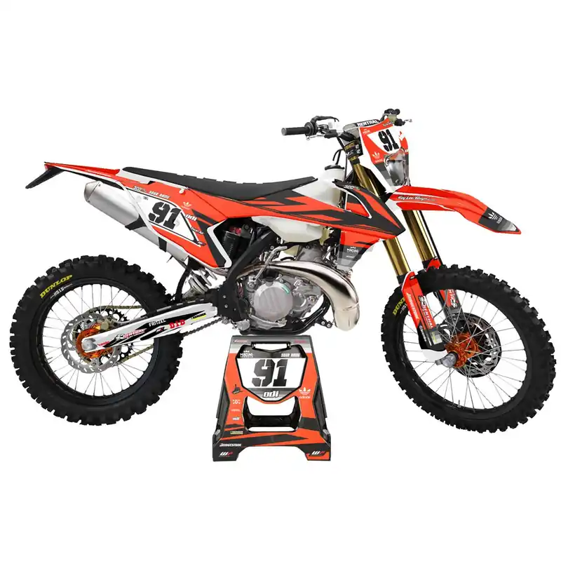 [ Maciag Offroad ] Kit Déco Race 7 KTM EXC TPI 300 18-19 Biztonságos fizetés