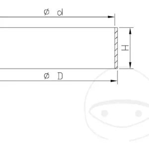 Bague de friction Kayaba intérieur Suzuki GSX-R 1000 / GSX-R 1000 U2 ... Árcsökkenés