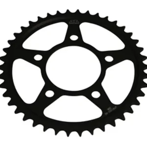 Azonnal elérhető Couronne JT 43/520 Acier Noire Kawasaki/Suzuki/Yamaha