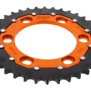 Outlet Couronne ZF 38/525 Dual Orange KTM Super Duke 990 R LC8 / Super Duke 990 LC8 ...