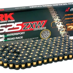 Chaîne RK 525ZXW/120 XW-Ring Noire (Attache rapide à sertir) Vedd meg most
